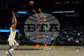 Raptors Warriors Basketball