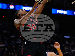 Raptors Warriors Basketball