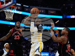 Raptors Warriors Basketball
