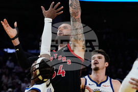 Raptors Warriors Basketball