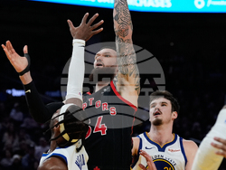Raptors Warriors Basketball
