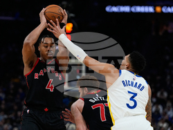 Raptors Warriors Basketball