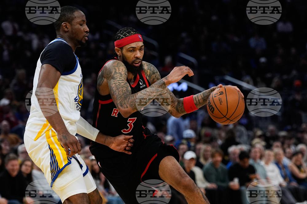 Raptors Warriors Basketball