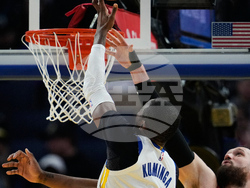 Raptors Warriors Basketball