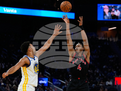 Raptors Warriors Basketball