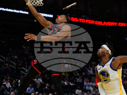 Raptors Warriors Basketball