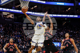 Raptors Warriors Basketball