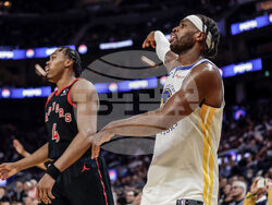 Raptors Warriors Basketball