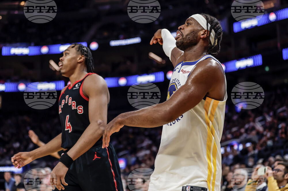 Raptors Warriors Basketball