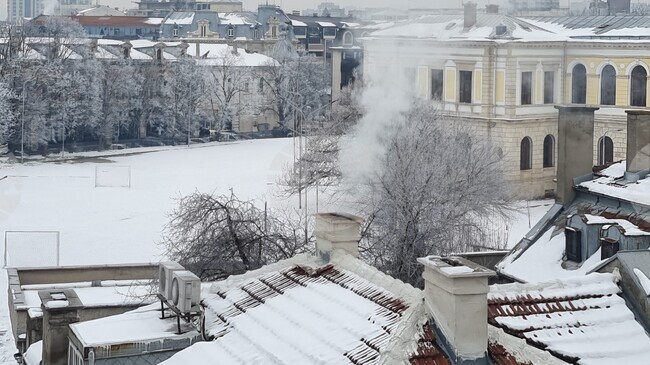 Температура от минус 12,3 градуса е измерена в Русе, БЧК предоставя топла супа и хранителни пакети на бездомни