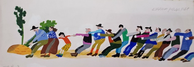  „Илюстрации към приказките на Николай Райнов“ от Любен Зидаров ще бъдат показани в изложба в София