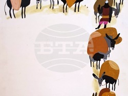 „Илюстрации към приказките на Николай Райнов“ от Любен Зидаров ще бъдат показани в изложба в София. Снимка: Галерия „Стубел“