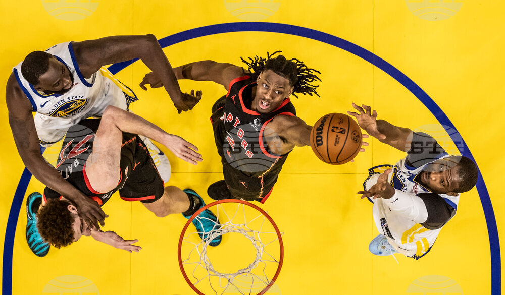 Raptors Warriors Basketball