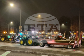 Франция - Страсбург - фермери - протест