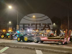 Франция - Страсбург - фермери - протест