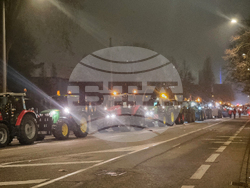 Франция - Страсбург - фермери - протест