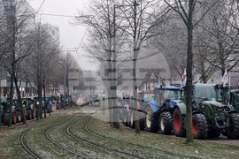 Франция - Страсбург - фермери - протест