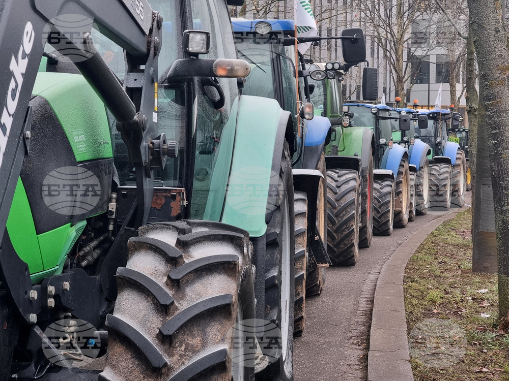 Франция - Страсбург - фермери - протест