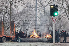 Франция - Страсбург - фермери - протест