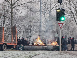 Франция - Страсбург - фермери - протест