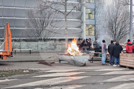 Франция - Страсбург - фермери - протест