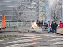 Франция - Страсбург - фермери - протест