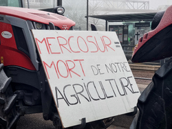 Франция - Страсбург - фермери - протест