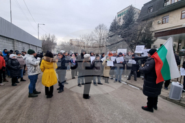 Велико Търново - протест - кариера