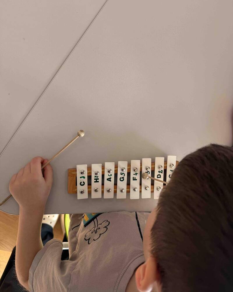 Възпитаниците на българската детска градина в Будапеща се запознаха с нови детски музикални инструменти