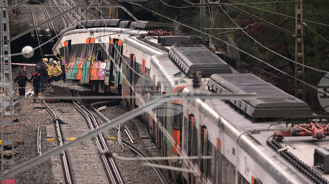Нов хаос в железопътния транспорт в Каталуния само ден след като движението бе възстановено след железопътен инцидент