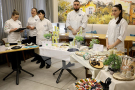 Варна - Институт по кулинарни изкуства - изложение