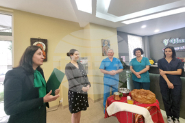 Стара Загора - болница - Бабинден - ритуал „измиване на ръце“