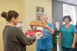 Стара Загора - болница - Бабинден - ритуал „измиване на ръце“