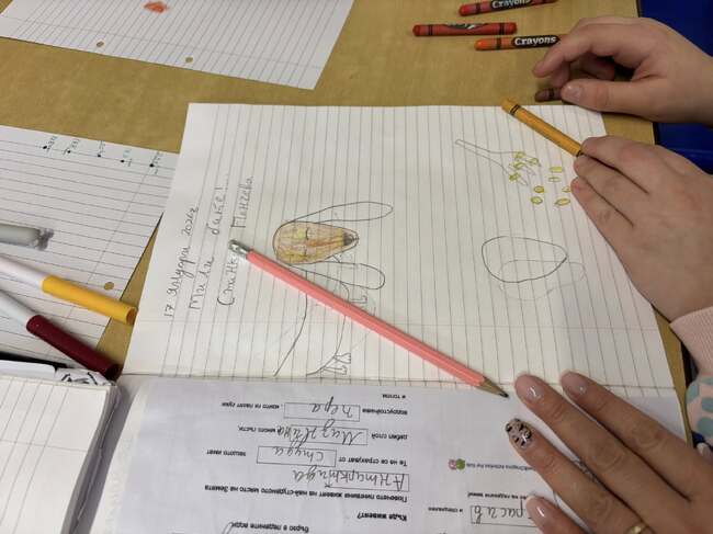 Третокласници от Българското училище „Д-р Петър Берон“ в Рединг, Англия, учиха за авторски подходи при писане на художествен текст