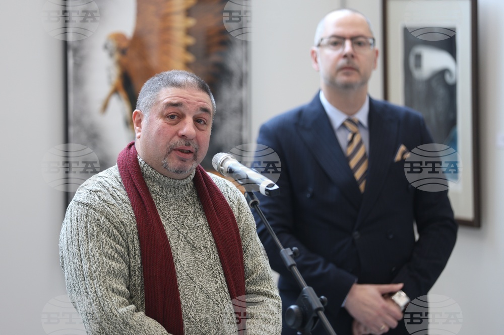 Народно събрание - изложба - откриване - Владимир Аврамов