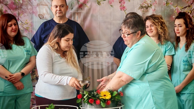 Бабинден бе отбелязан в родилното отделение на габровската областна болница