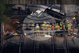 APTOPIX Spain Train Crash