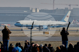 APTOPIX Switzerland Trump Davos