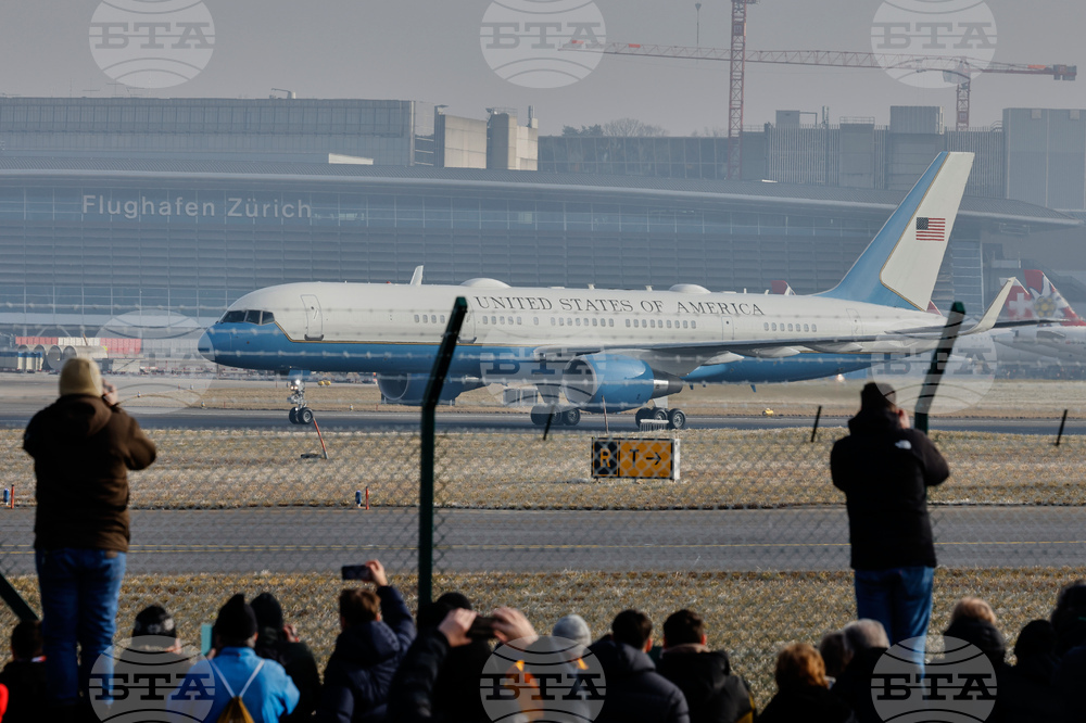 APTOPIX Switzerland Trump Davos