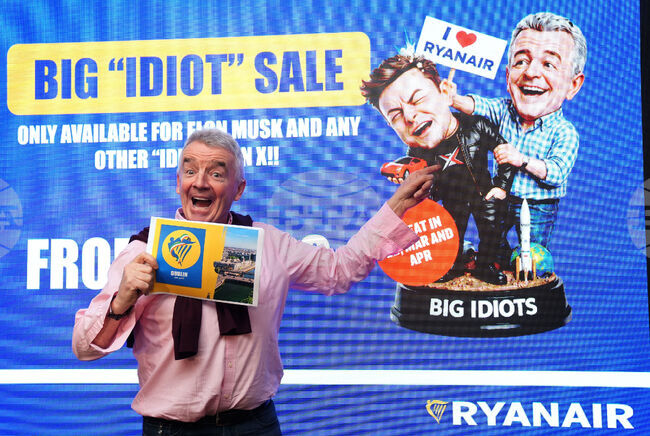 Ireland Musk Ryanair