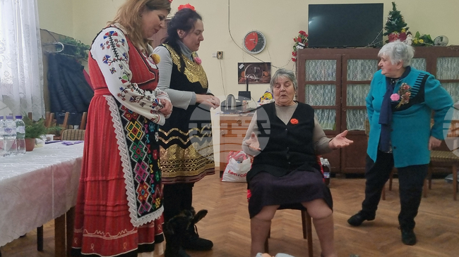 С ритуал започна Бабинден в читалището в село Свобода, община Добричка