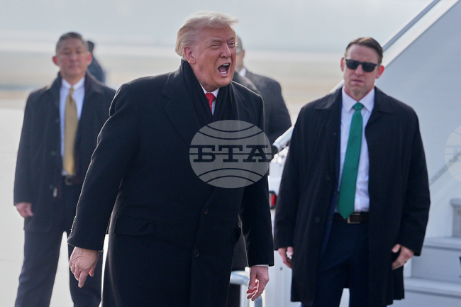 Тръмп пристигна в Швейцария, където ще вземе участие в Световния икономически форум в Давос