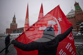 APTOPIX Russia Lenin Anniversary