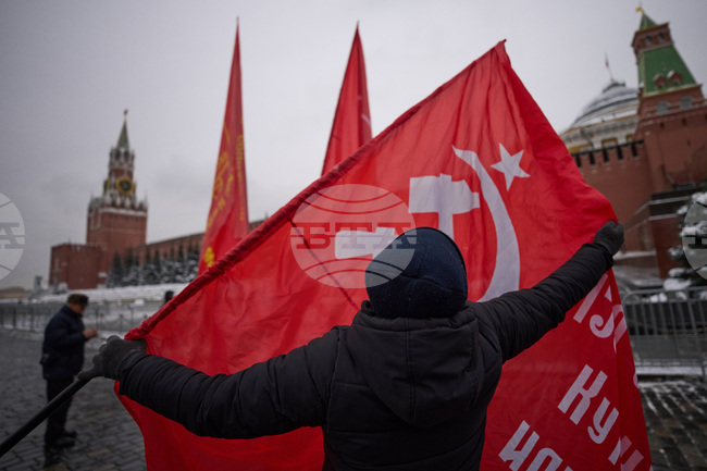 APTOPIX Russia Lenin Anniversary