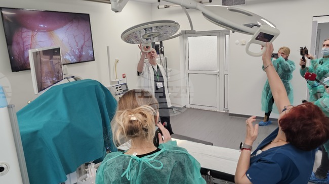 Университетската болница „Канев“ е с напълно реновиран Централен операционен блок