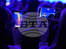 APTOPIX Switzerland Davos Trump