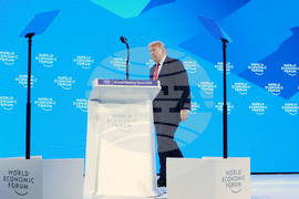 Switzerland Davos Trump