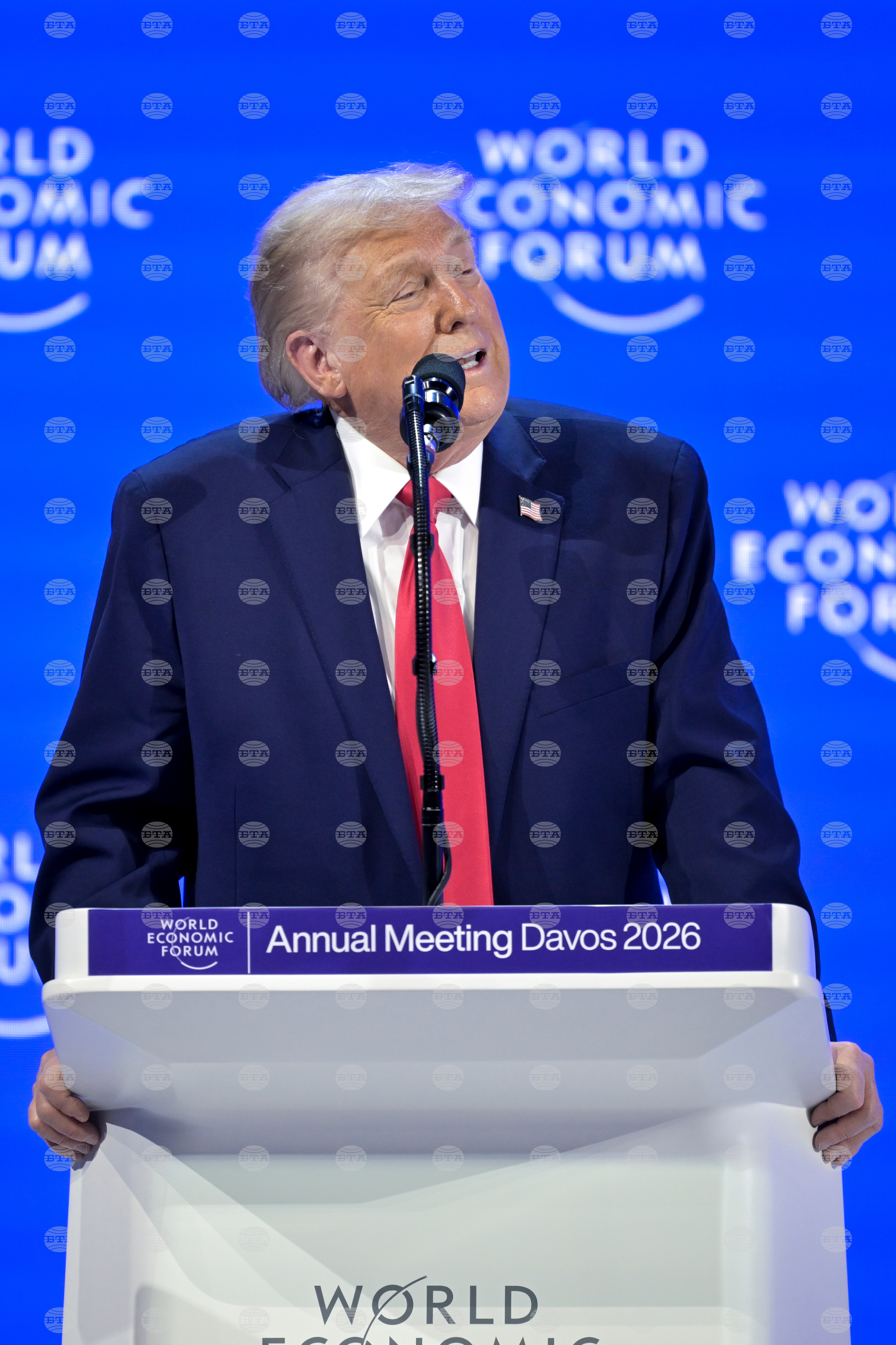 Switzerland Davos Trump