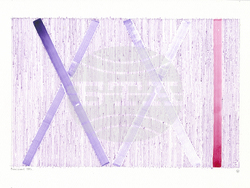 Николай Петков показва 28 акварела в изложбата „Бавни куршуми“. Снимка: Галерия „Аросита“