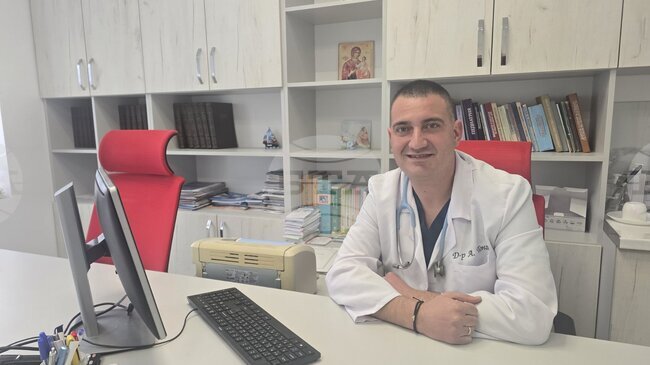 Наблюдава се ръст на заболелите от грип и остри респираторни заболявания в Гоце Делчев, каза д-р Ангел Тонгов